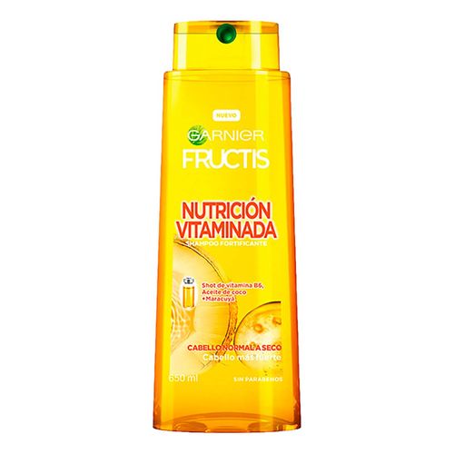 Shampoo Garnier Fructis Nutrición Vitaminada 650ml.
