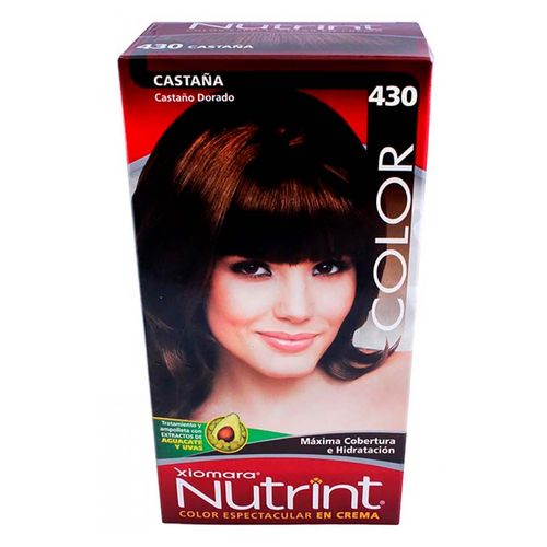 Tinte de Cabello Xiomara Nutrint Castaña Castaño Dorado