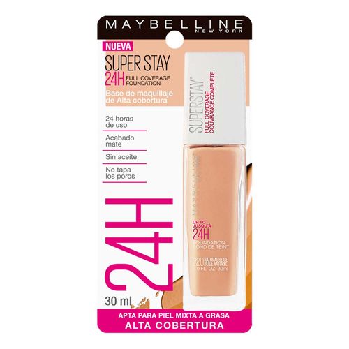 Base de Maquillaje Líquida Maybelline New York Super Stay Natural Beige 30ml