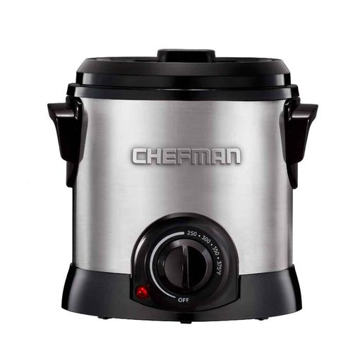 Freidora de Aceite Chefman Inoxidable RJ07-M-SS-MX
