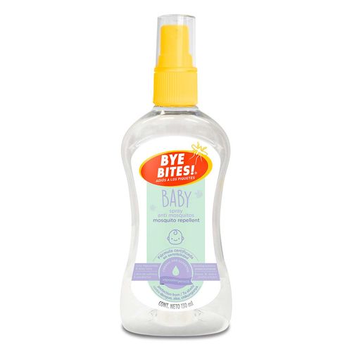 Repelente de Mosquitos para Bebe en Spray Bye Bites Baby 130ml