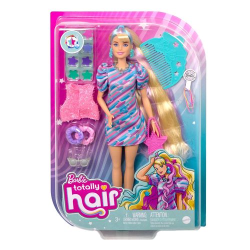 Accesorios para muñeca Barbie Totally Hair Vestido Estrellas