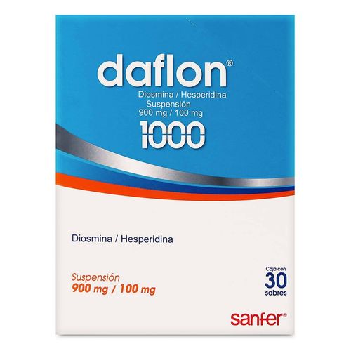 Suspensión Daflon 1000 Sanfer 30 Sobres 900mg