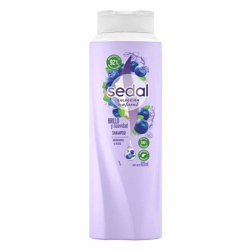 Shampoo Sedal Brillo y Suavidad 620ml