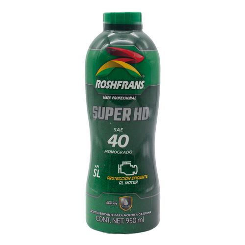 Aceite Roshfrans Super HD SAE 40 de 950ml