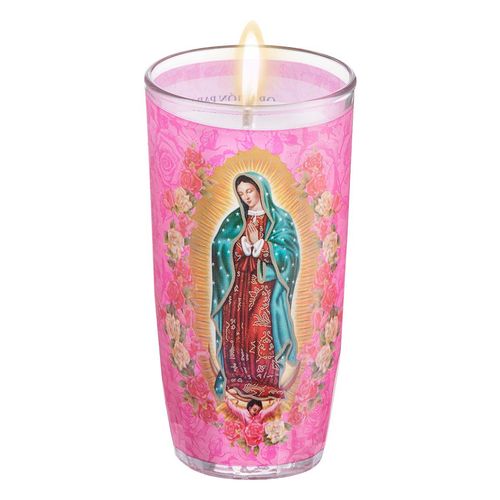 Veladora Fama Centenario Virgen de Guadalupe