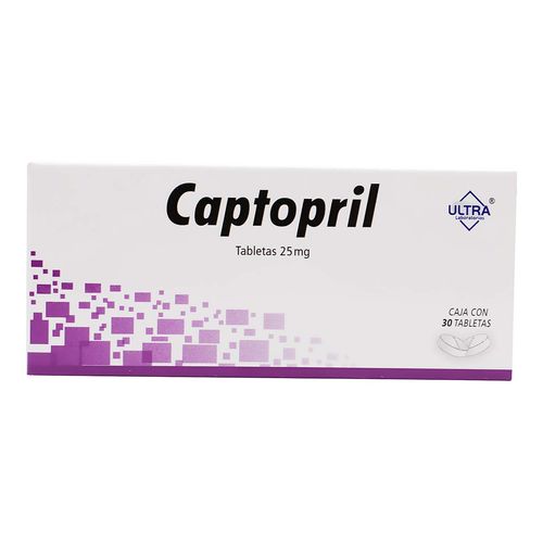 Captopril 30 Tab 25 Mg