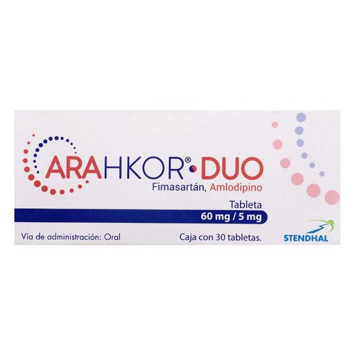Firmasartan Amlodipino 30 Tab 60/5 Mg