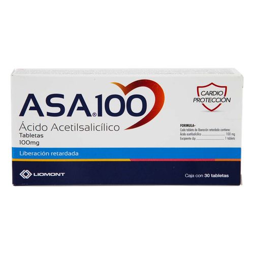 asa 100mg tab 30