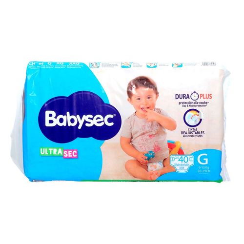 Pañal Babysec G 40 Pz
