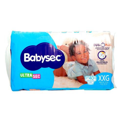 Pañal Babysec J 40 Pz