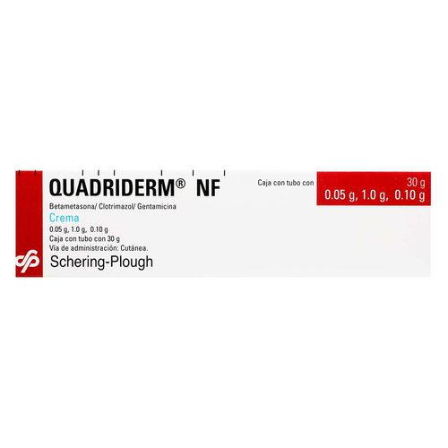 Quadriderm NF Betametasona /Clotrimazol /Gentamicina 30g