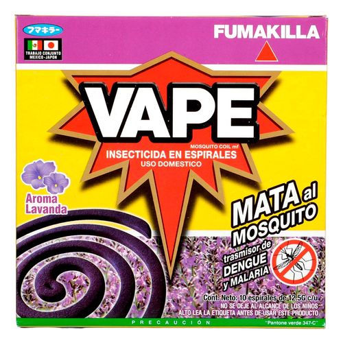 Insecticida Vape Espirales 10 Piezas