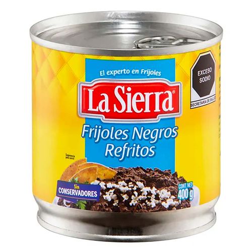Frijol Refritos La Sierra Negro 400g