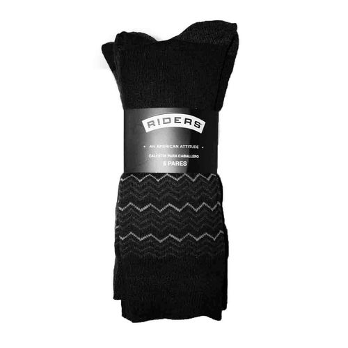 Calcetín Riders Básico de Moda C3016 5 Pack Caballero