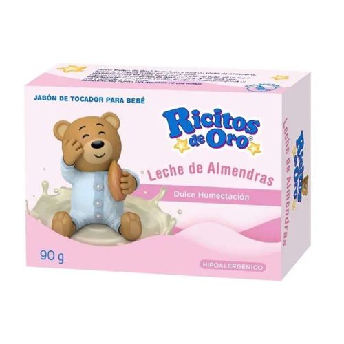 Jabón Ricitos de Oro Leche de Almendras 90 gr.