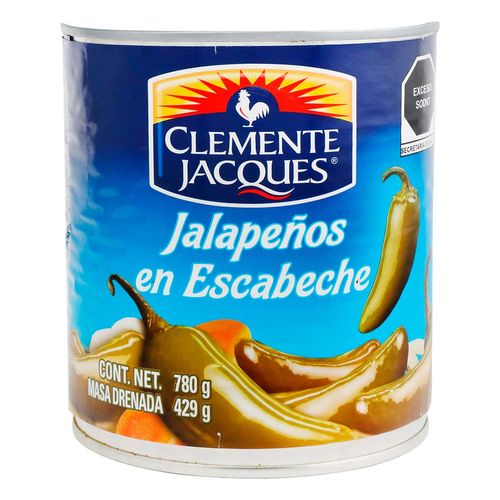 Jalapeños Clemente Jaques 780g