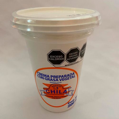 Crema Vegetal Ácida Chila 200ml