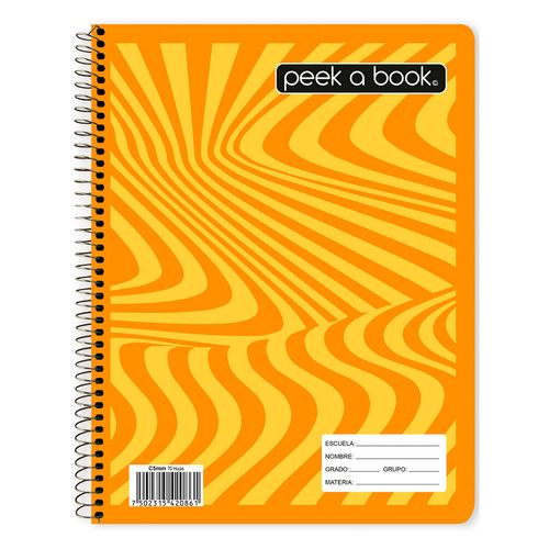 Cuaderno Profesional Peek a Book 90 Hojas Cuadro Chico