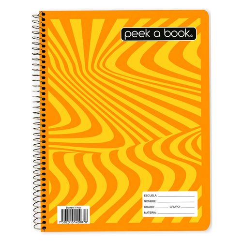 Cuaderno Profesional Peek a Book 90 Hojas Blanco