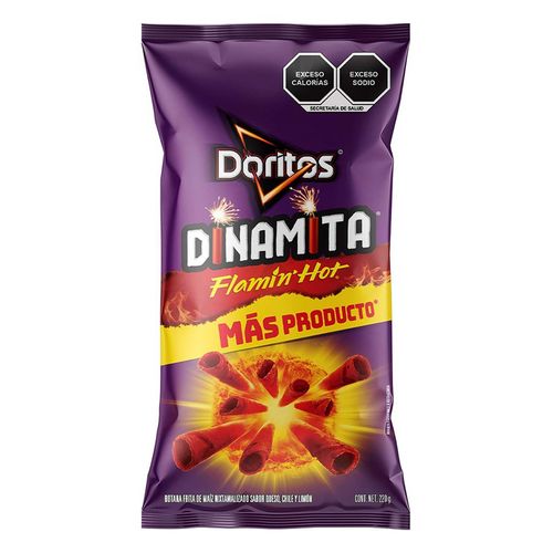 Botana Doritos Dinamita Flamin Hot 220g