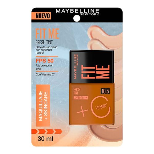 Base Maquillaje Maybelline Fresh Toffee 10.5 30ml