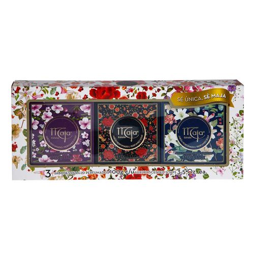 Set Colonia Maja Varios Dama Cofre 3 Jabones