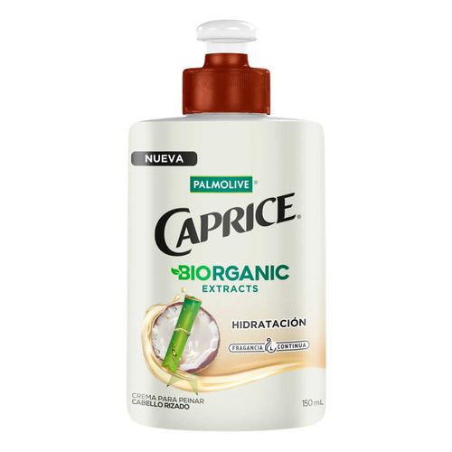 Crema para Peinar Caprice Biorganic Extracts Coco y Bamboo 150ml