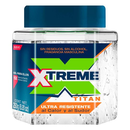 Gel para Peinar Xtreme Titan Tarro 250g