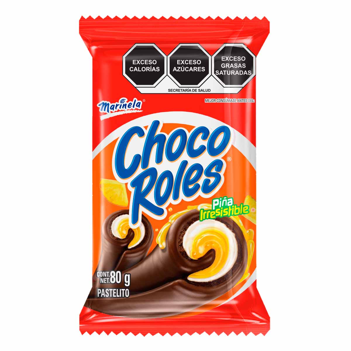 Choco Roles Marinela 2 Piezas 80g | Chedraui