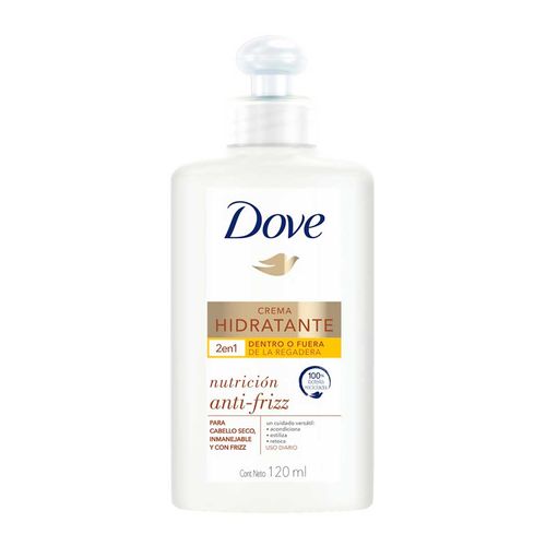 Crema para Peinar Dove Nutrición Antifrizz 120ml