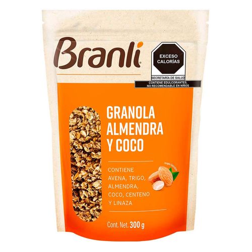Granola Branli sin Azúcar Almendra Coco 300g