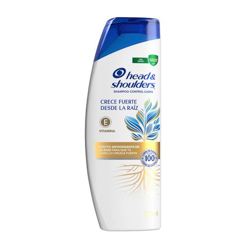 Shampoo Head & Shoulders Control Caspa Crece Fuerte Desde la Raíz 375ml