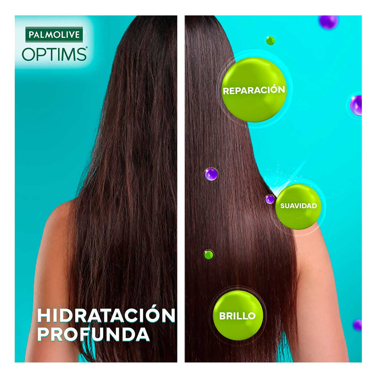 Shampoo Palmolive Optims H Hydrate con Ácido Hialurónico 680ml