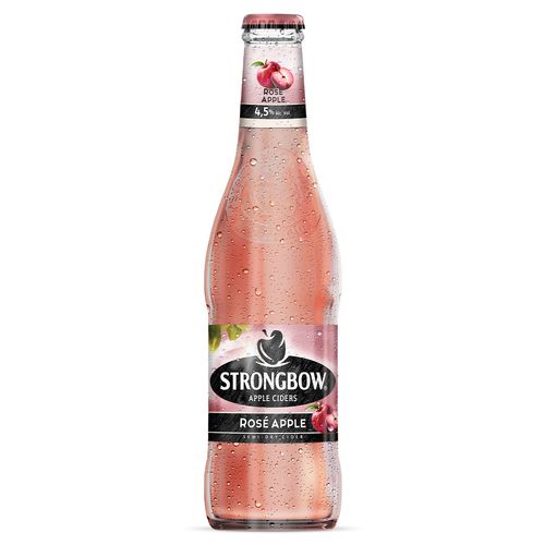 Sidra De Manzana Strongbow Rosé Botella 355 ml