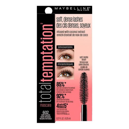 Máscara de Pestañas Maybelline New York Very Black 8.25ml