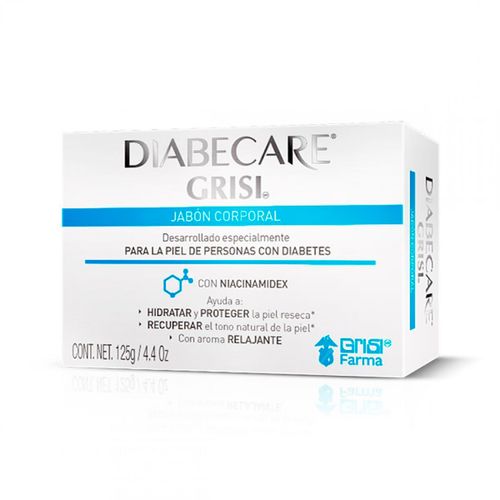 Jabón en Barra Grisi Diabecare Corporal 125g