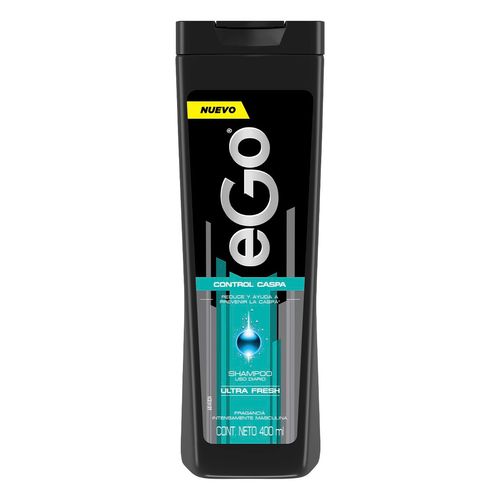 Shampoo para Hombre eGo Control Caspa Ultra Fresh 400ml