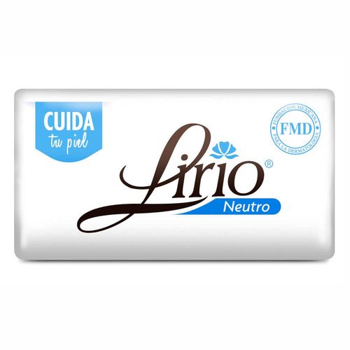 Jabón en Barra Lirio Neutro 180g