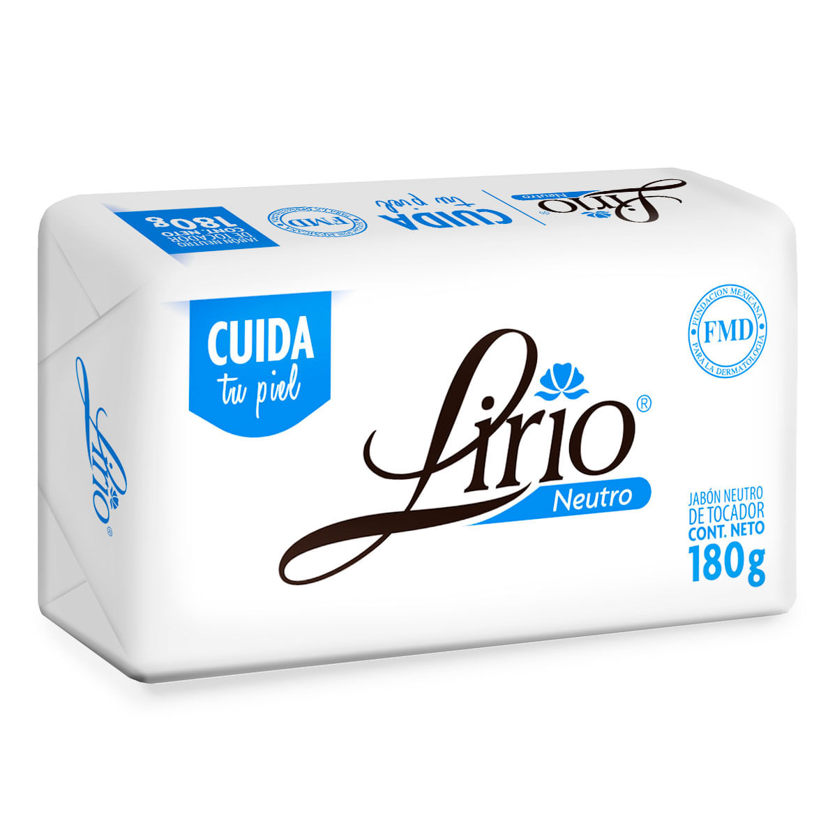 Jabón en Barra Lirio Neutro 180g | Chedraui