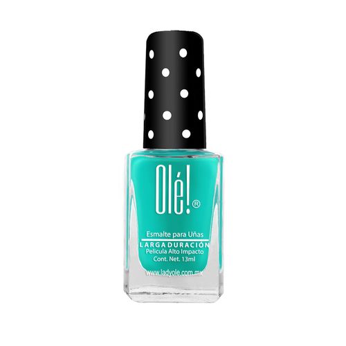 Esmalte de Uñas Olé! Cosmetics Larga Duración Turquesa