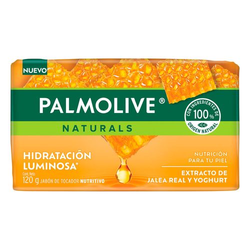 Jabón en Barra Palmolive Naturals Hidratación Luminosa 120g