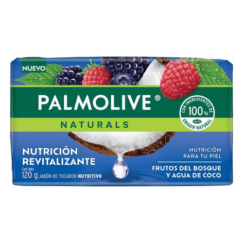 Jabón en Barra Palmolive Naturals Nutrición Revitalizante 120g