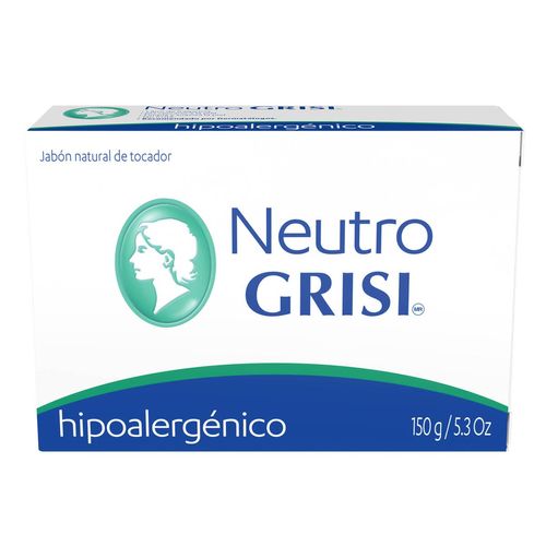 Jabón en Barra Grisi Neutro 3 Barras de 150g