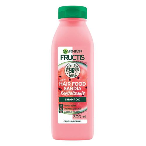 Shampoo Garnier Fructis Hair Food Sandía Revitalizante 300ml