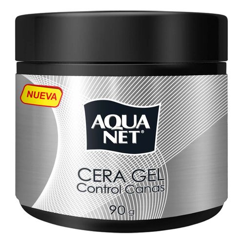 Cera Gel Aqua Net Canas Alta Fijación 90g