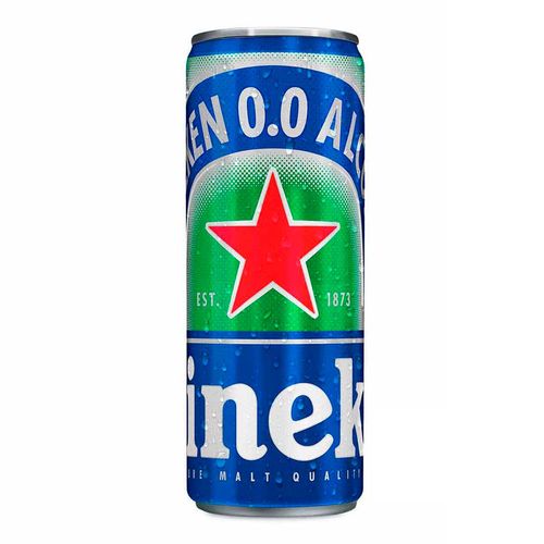 Cerveza Sin Alcohol Heineken 0.0 Lata 355 ml