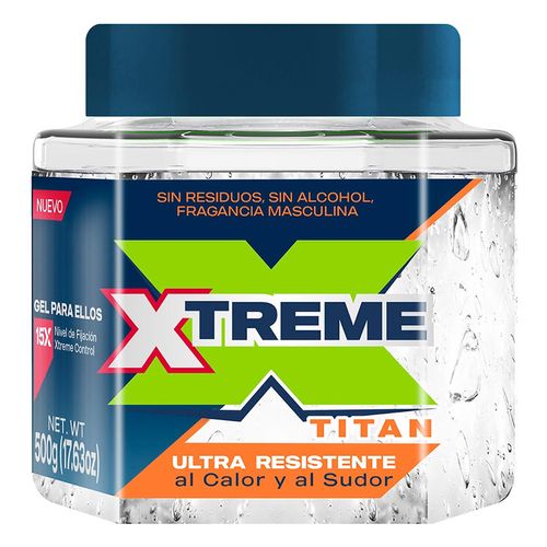 Gel para Peinar Xtreme Titan Tarro 500g