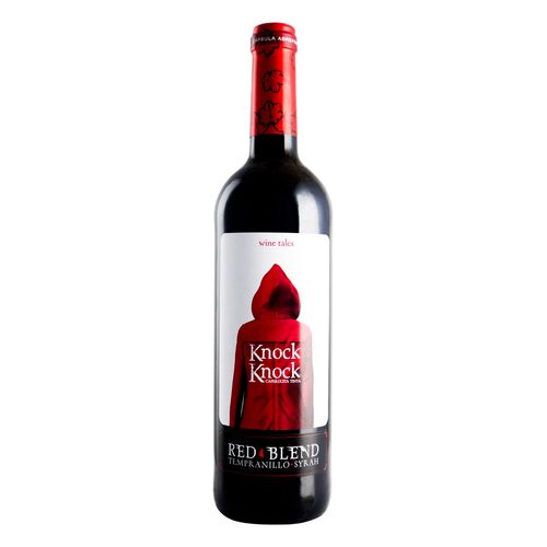 Vino Tinto Español Knock Knock Caperucita Tinta 750ml