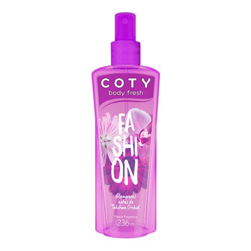 Fragancia Corporal Coty Body Fresh Fashion para mujer 236ml